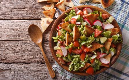 Fattoush - chrupiąca sałatka rodem z Libanu