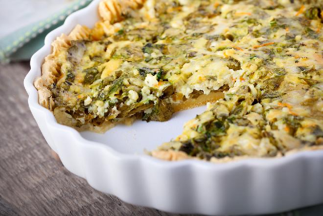 Bezglutenowa tarta szpinakowa - sprawdzony przepis